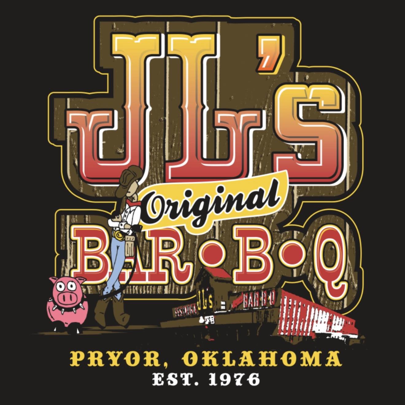 JL's Barbeque logo