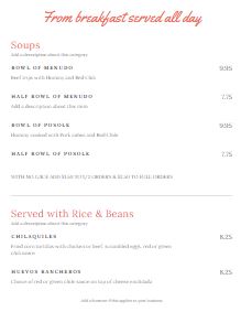 Guadalajara Grill Guadalajara Grill Menu - American Menu in Taos, NM