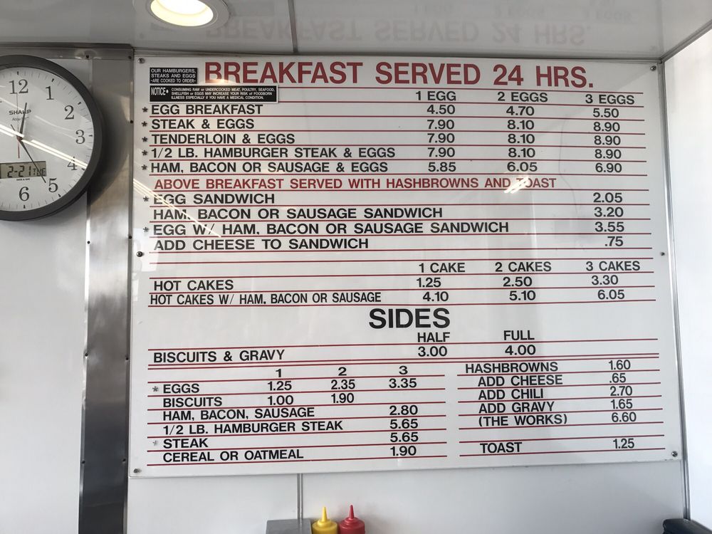 Hayes Hamburger and Chili Hayes Hamburger & Chili Menu - American Menu in Kansas City, MO