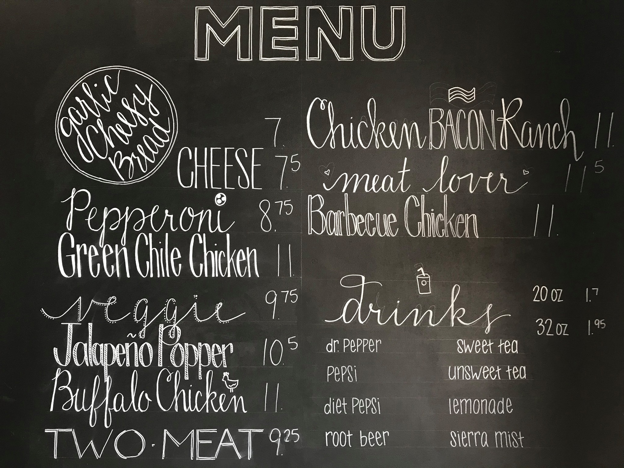 Red Stone Pizza Red Stone Pizza General Menu - Pizza Menu in Clovis, NM