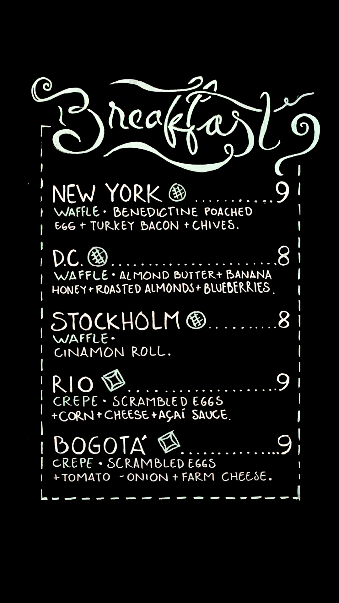 Saffrano Crepes Saffrano Crepes Menu - American Menu in Plantation, FL