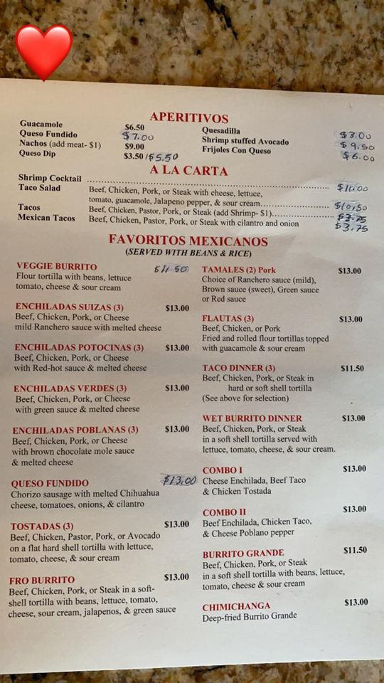 Santi’s Restaurante Mexicano Santis Restaurante Mexicano Menu - Mexican Menu in Charleston, SC