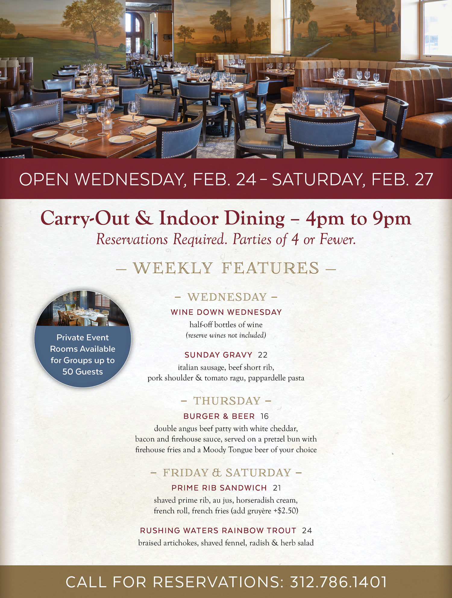 The Chicago Firehouse Restaurant The Chicago Firehouse Restaurant General Menu - Bar & Grill Menu in Chicago, IL