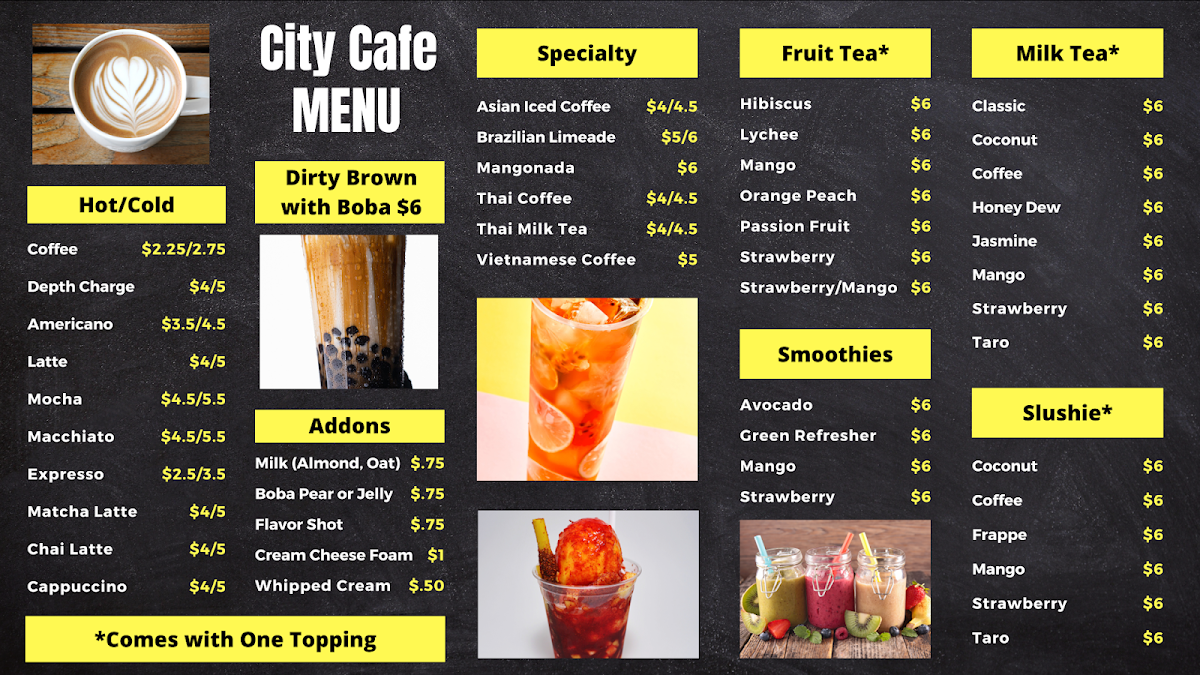 City Cafe City Cafe General Menu - Cafe Menu in Minneapolis, MN