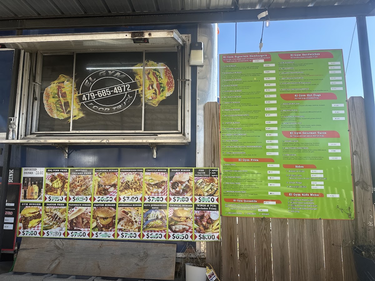 El gym food truck unnamed (8) - American Menu in Fayetteville, AR