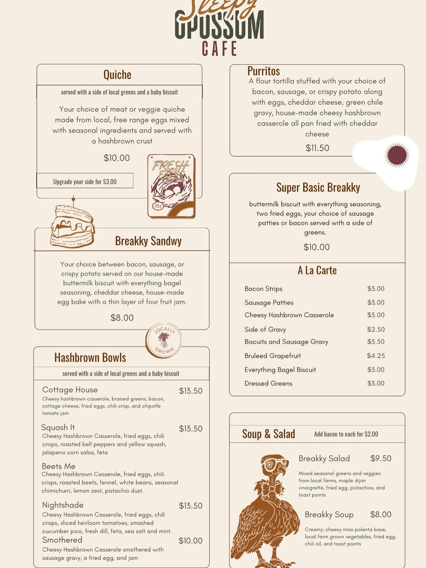 General Menu