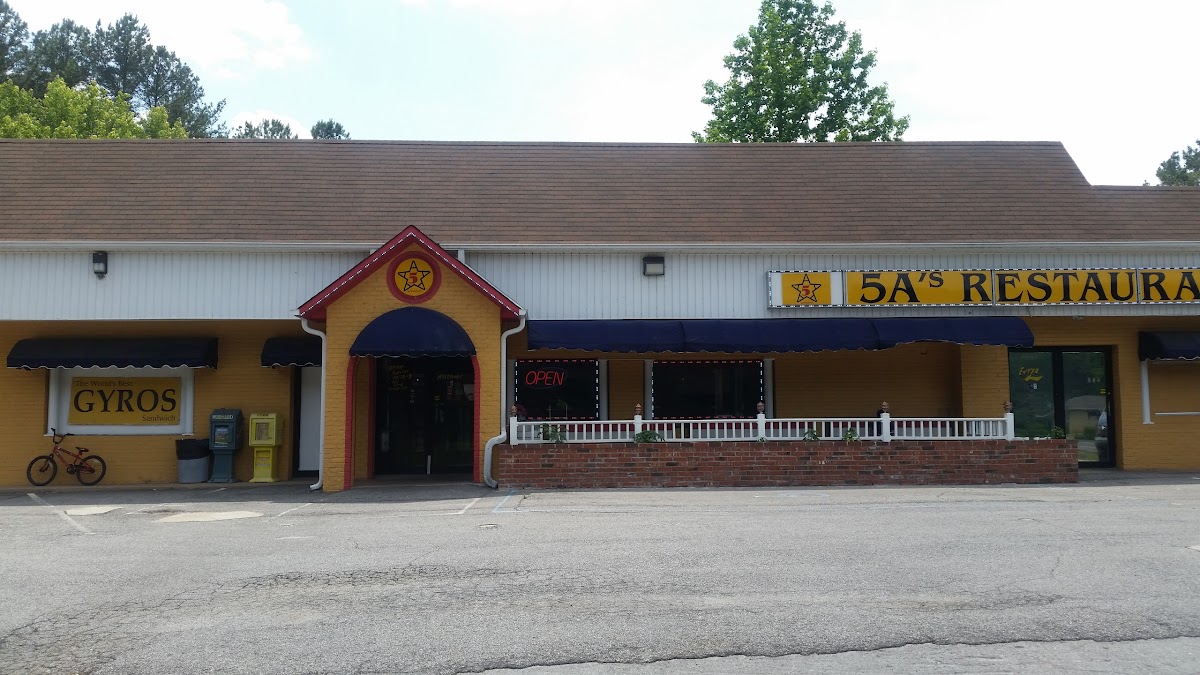 5 A's Restaurant Exterior Photo - 5 A's Restaurant Mediterranean in Harvest, AL