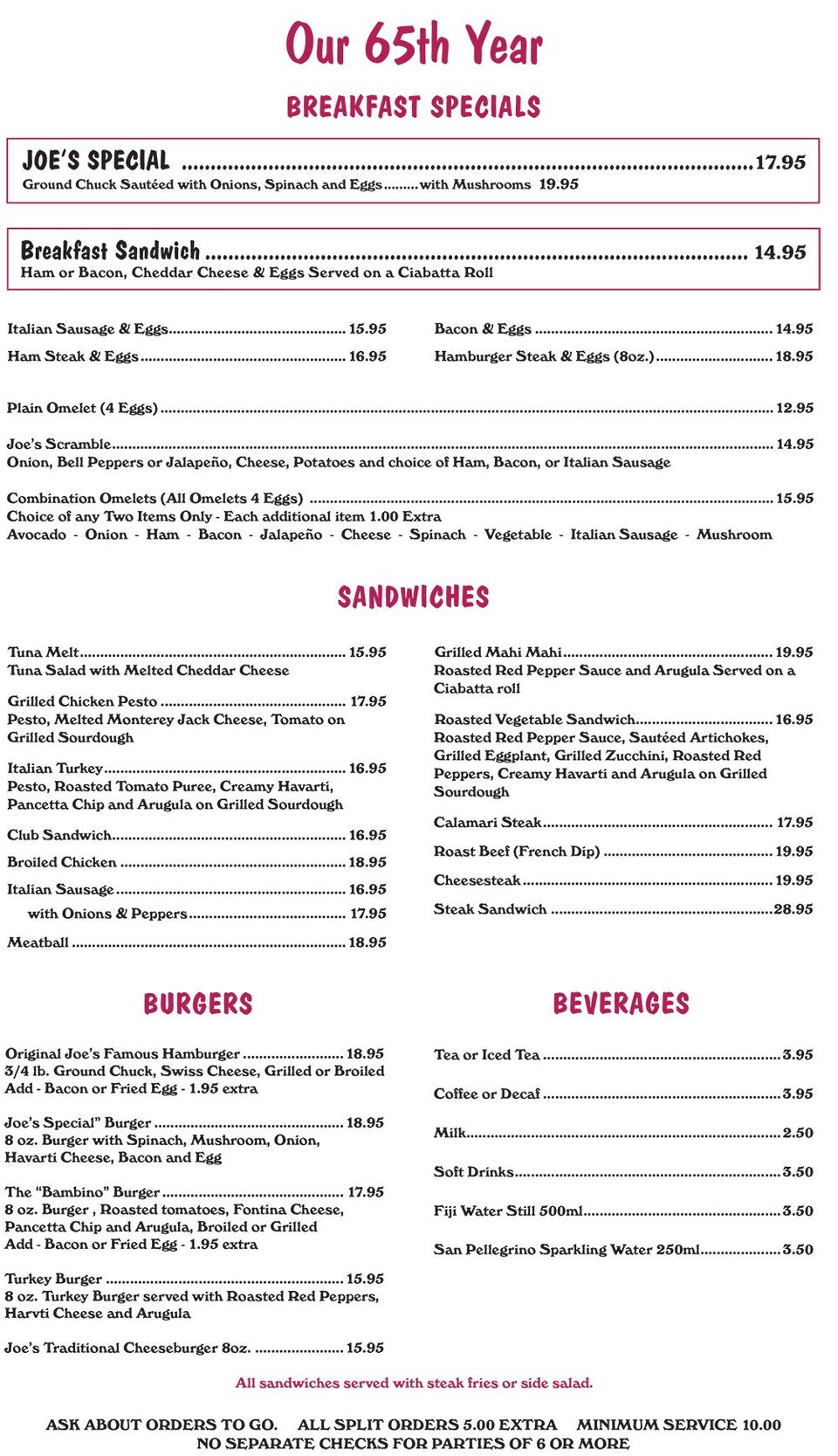 Original Joes Picture - Original Joe's San Jose American in San Jose, CA