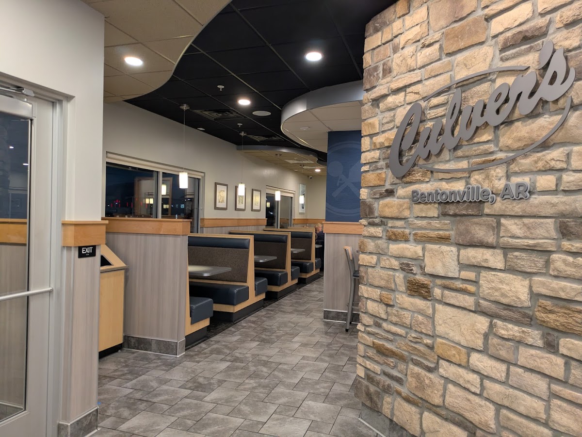 Culver’s Interior Photo - Culver’s Restaurant in Bentonville, AR