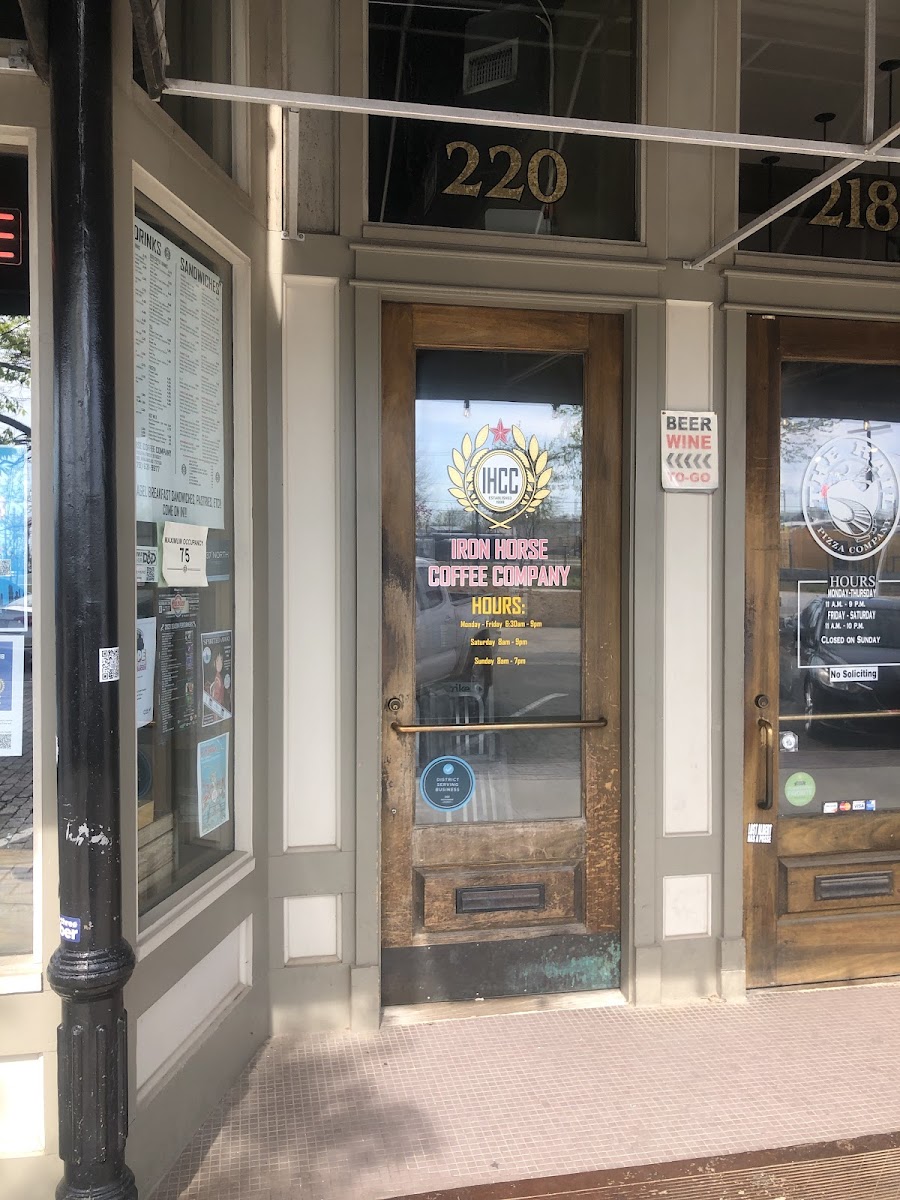 Iron Horse Coffee Company Exterior Photo - Iron Horse Coffee Company Cafe in Rogers, AR