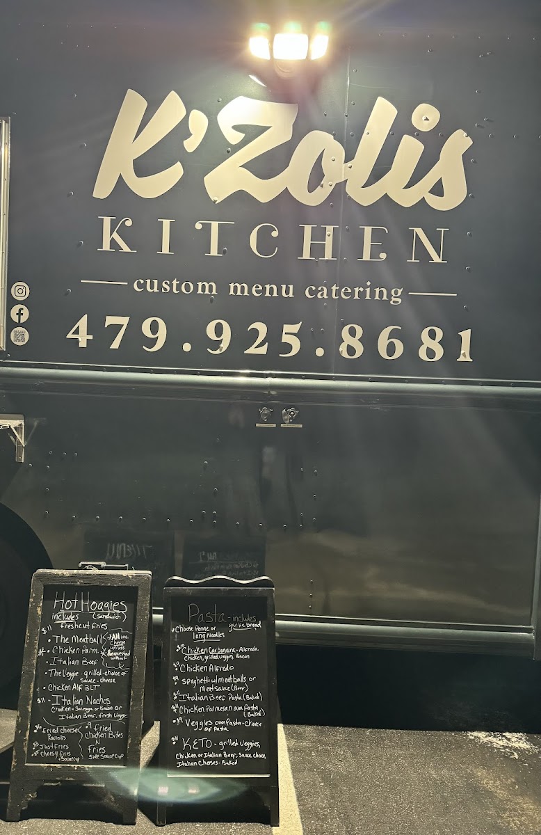 K'Zolis Exterior Photo - K'Zolis Italian in Bentonville, AR