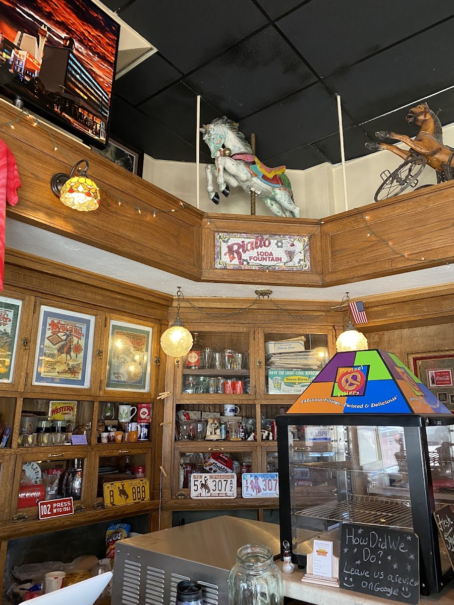 Rialto Soda Fountain Interior Photo - Rialto Soda Fountain Ice Cream in Casper, WY